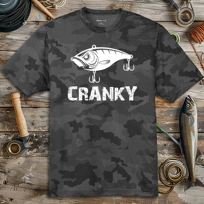 Cranky Crankbait - Performance Cameo T-Shirt
